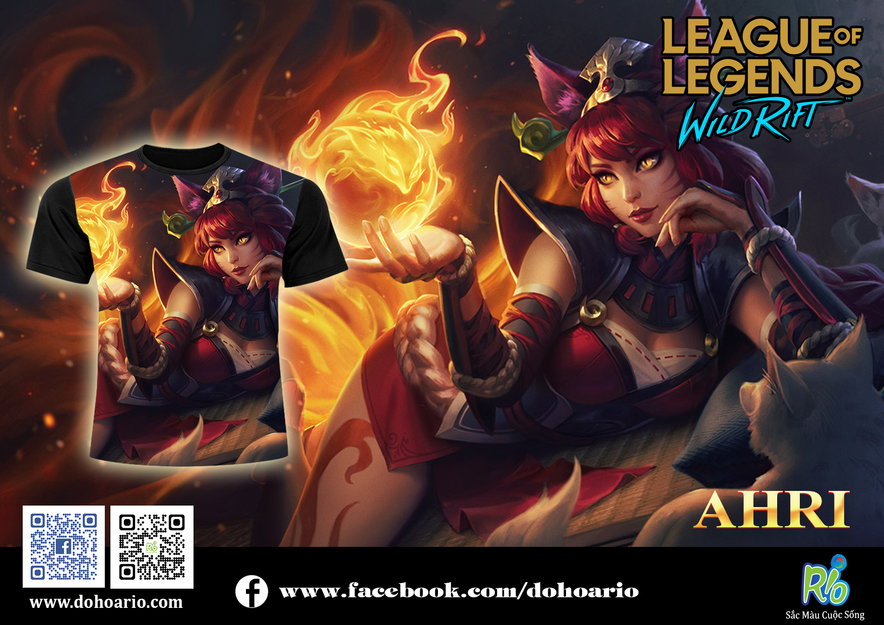 Áo LMHT - AHRI
