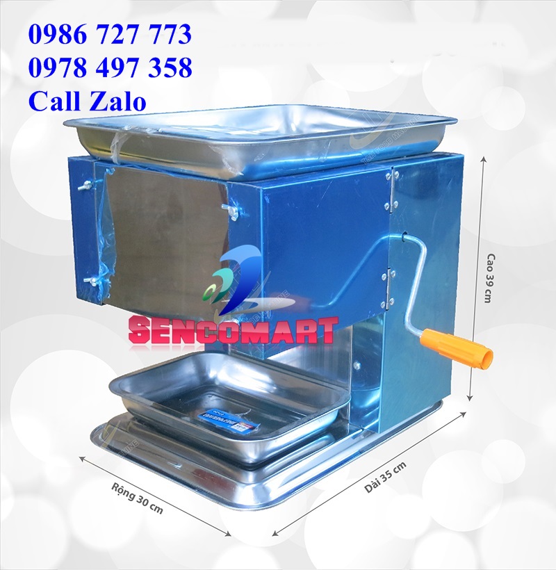 Máy thái thịt tươi sống làm lạp xưởng, nấu phở SC-550-2