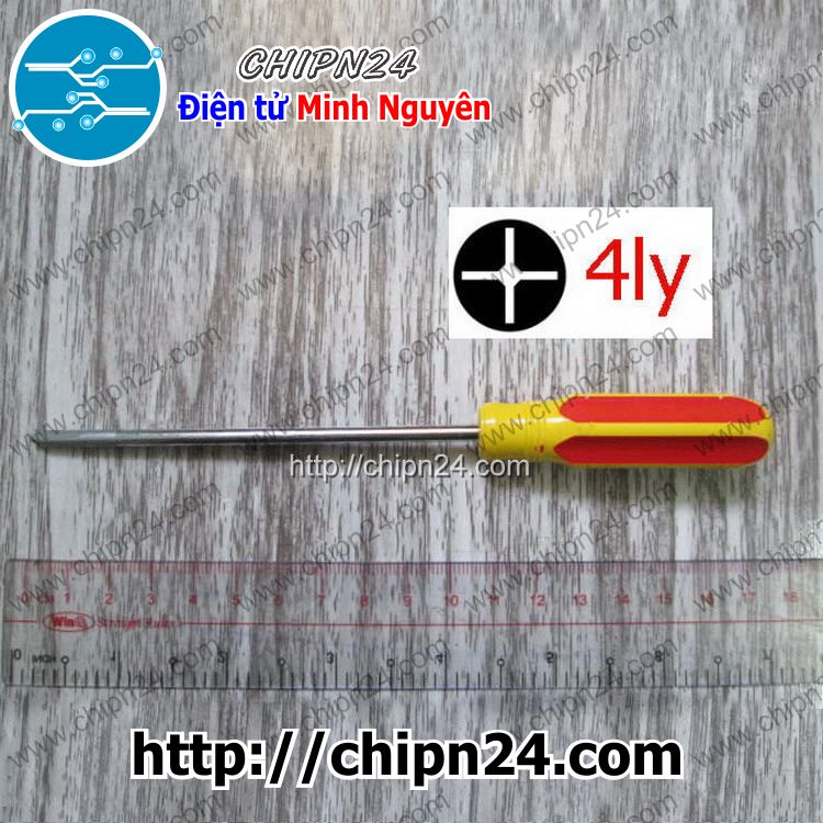 [1 cây] (XD) Tua vít bake 4ly