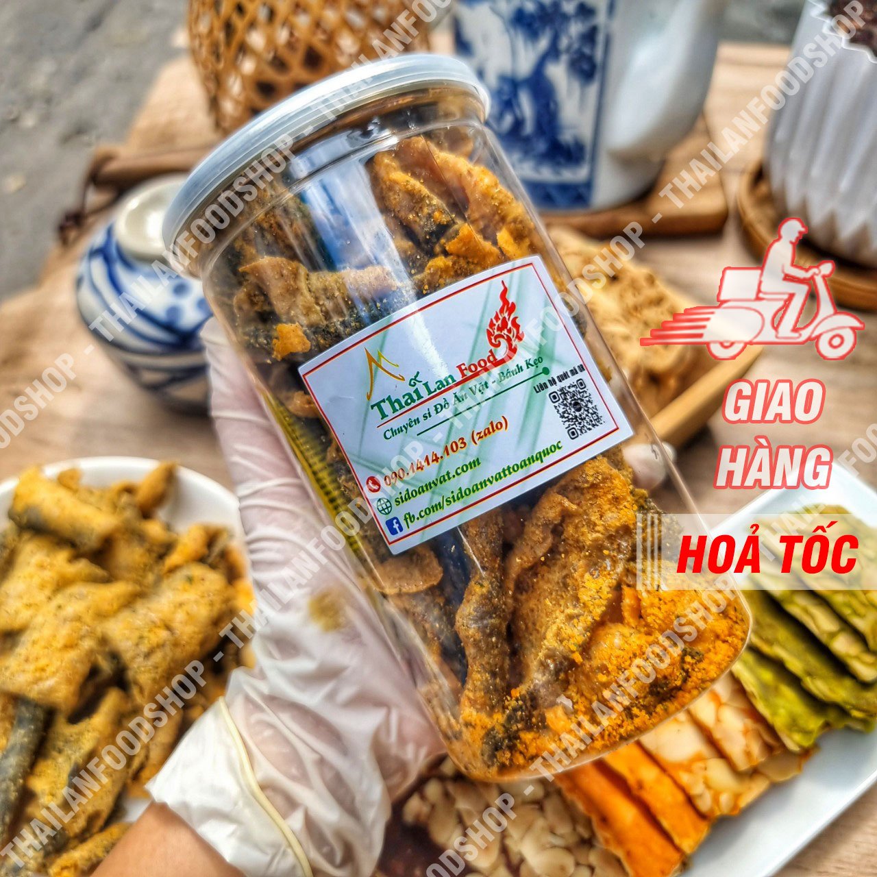 Da Cá Trứng Muối - Lon 200gr