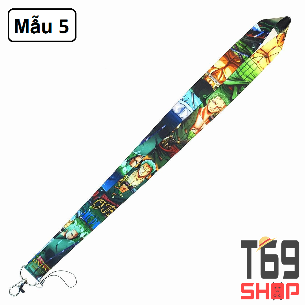 Móc khóa dây strap, dây đeo thẻ anime One Piece [T69 Shop]