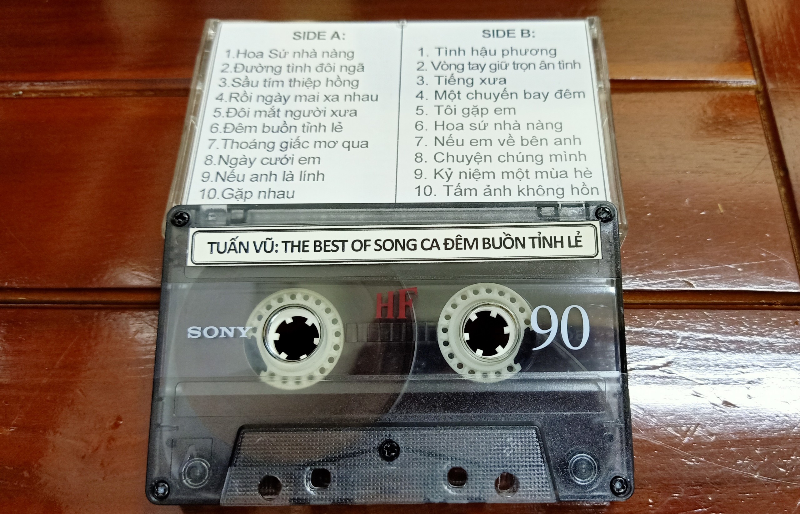 BỘ 10 BĂNG CASSETTE NHẠC VÀNG (SET 4)