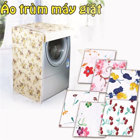 Áo trùm máy giặt cửa trước loại dày