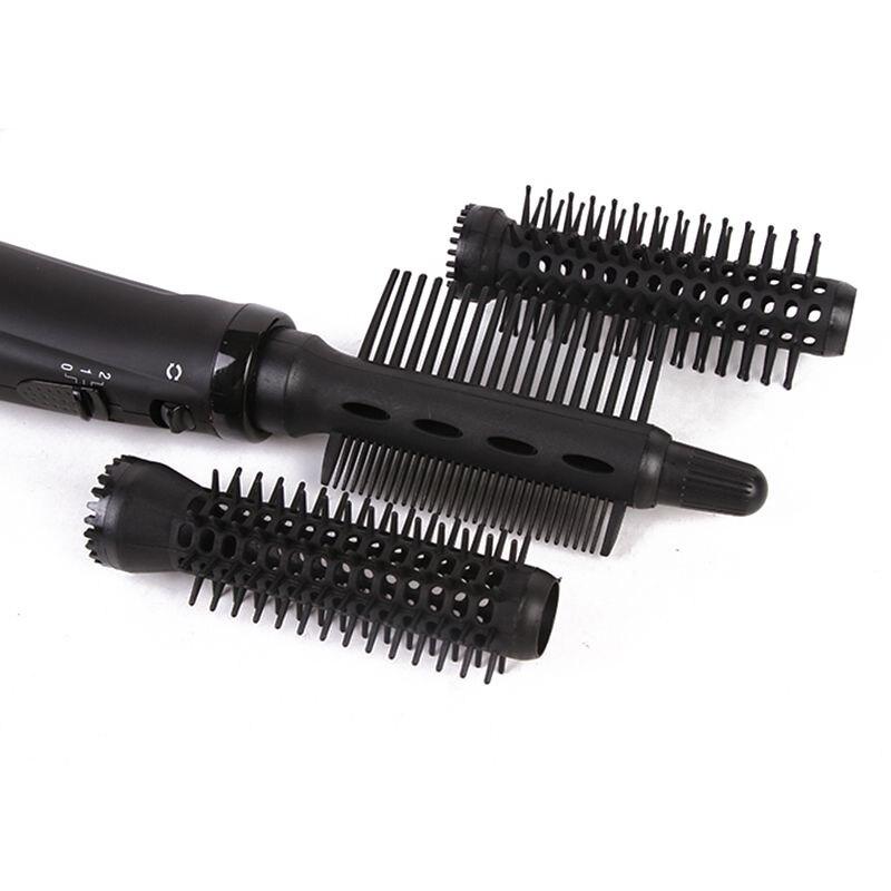 Lược Điện Sấy Kemei Uốn Và Chải Thẳng Tóc DW 23