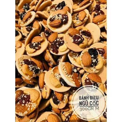 Bánh Đồng Tiền Điều Mix Hạt - Siêu Phẩm 100G