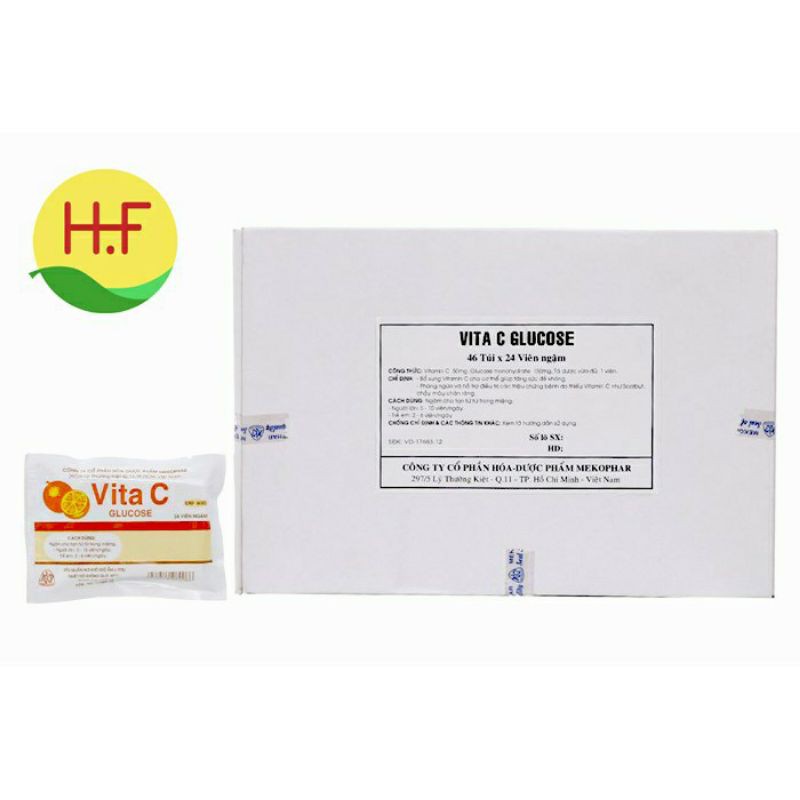 ✅ KẸO NGẬM VITAMIN C 10 gói