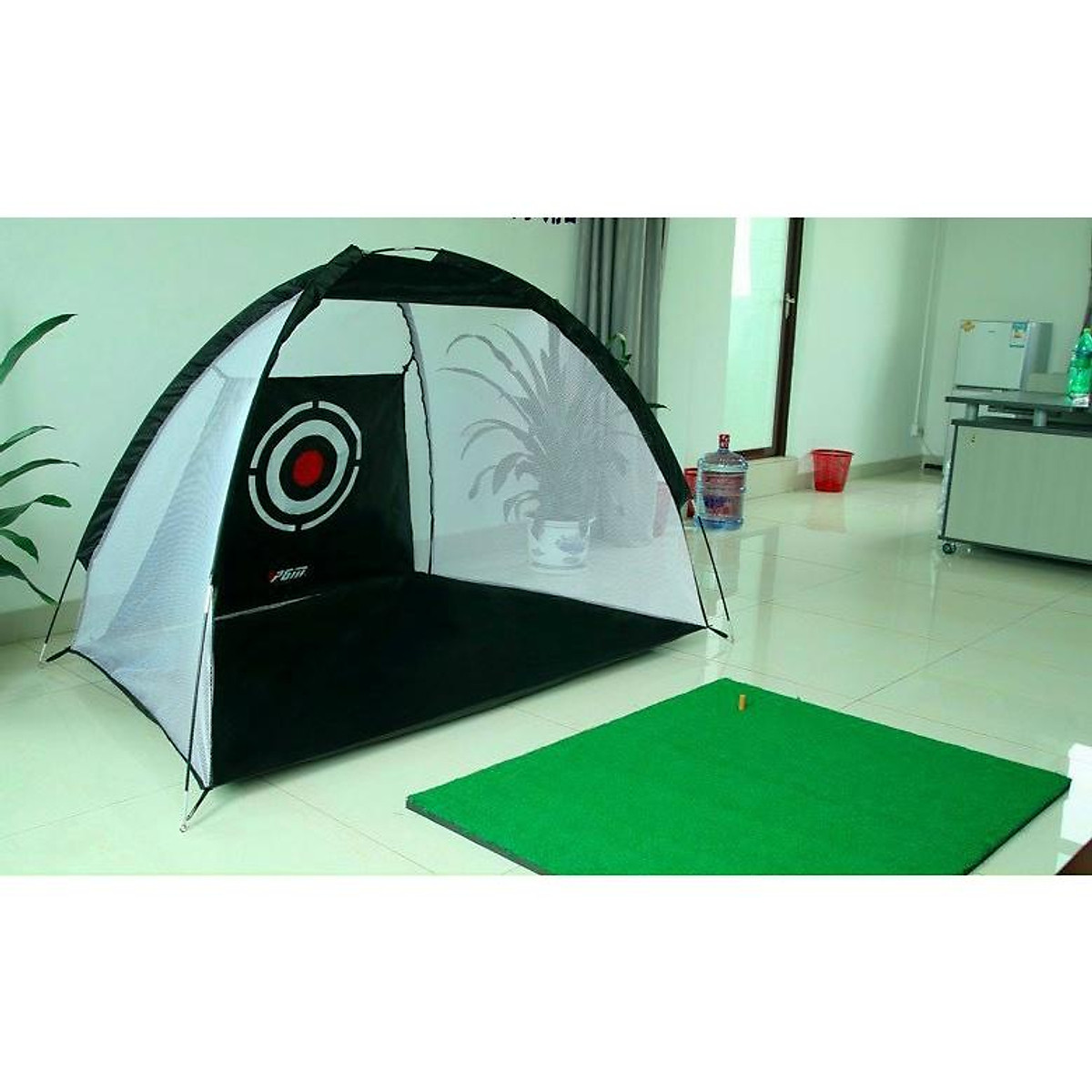 Lưới lều tập golf màu ngang 2m cao 1.4m