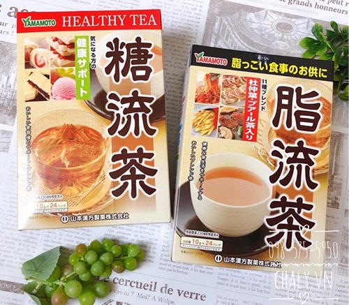 Trà tiểu đường giảm hấp thụ đường Yamamoto Nhật