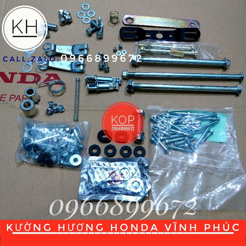 bộ ốc gắn xe dream thái ....