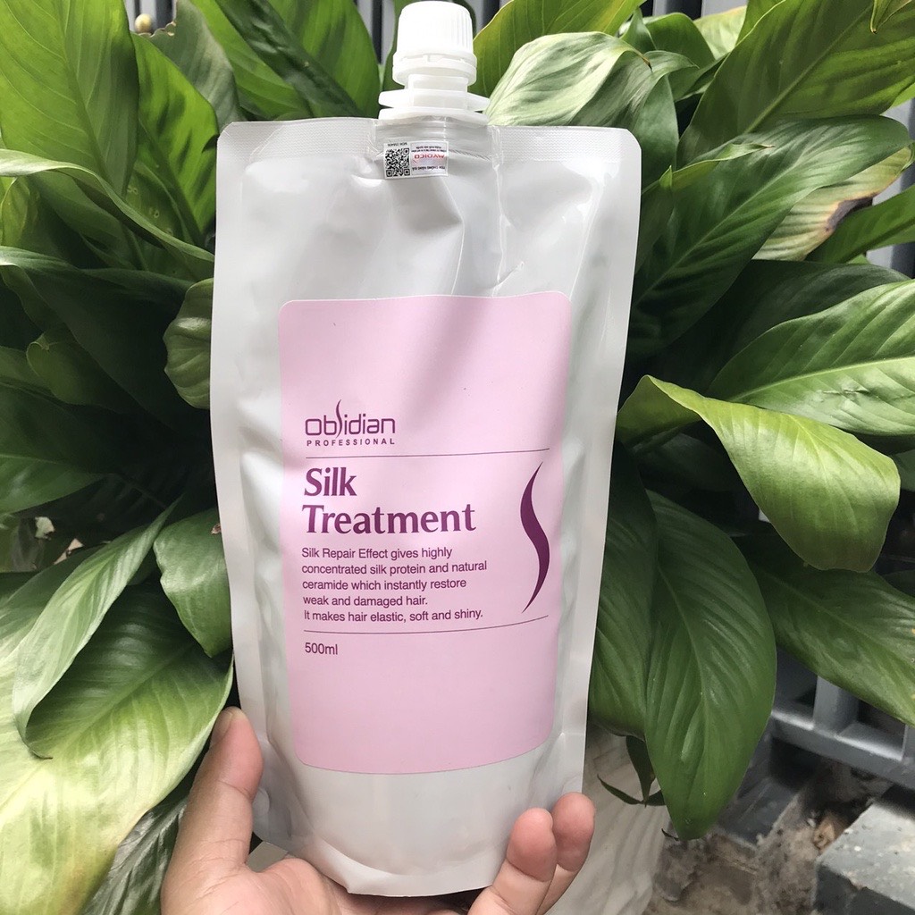 Hấp dầu dưỡng tóc siêu mềm mượt Obsidian Silk Treatment