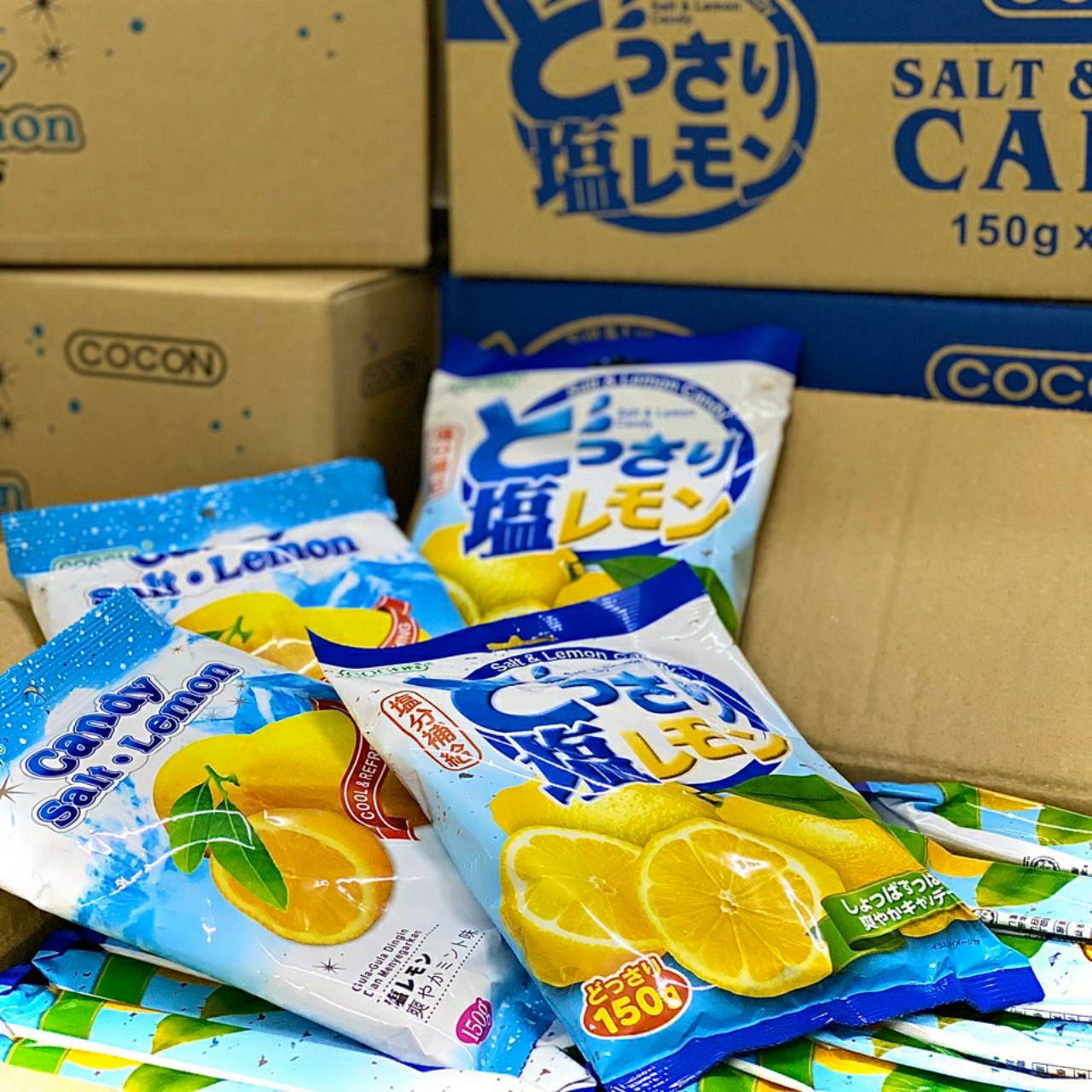 Combo 10 Gói Kẹo Chanh Muối (150grx10pkts)