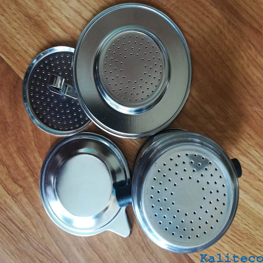 Phin Pha Cà Phê Inox 6cm-Kaliteco