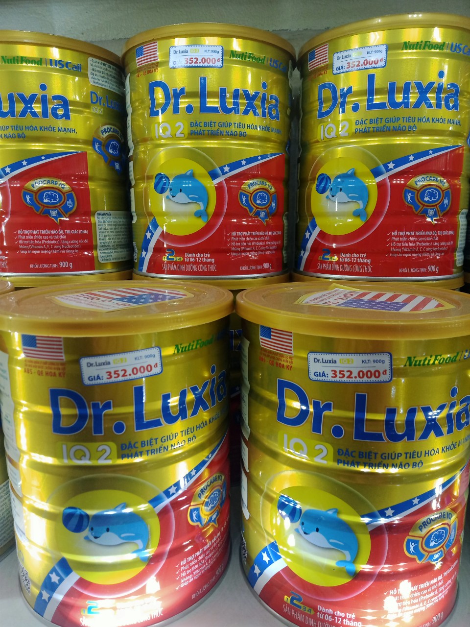Dr luxia IQ3-900g mẫu.mới date 2024