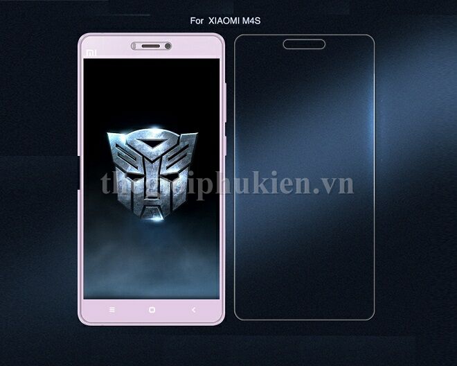 Dán kính cường lực Xiaomi Mi4S, Mi 4S hiệu Glass Pro chống vỡ, chống xước màn hình