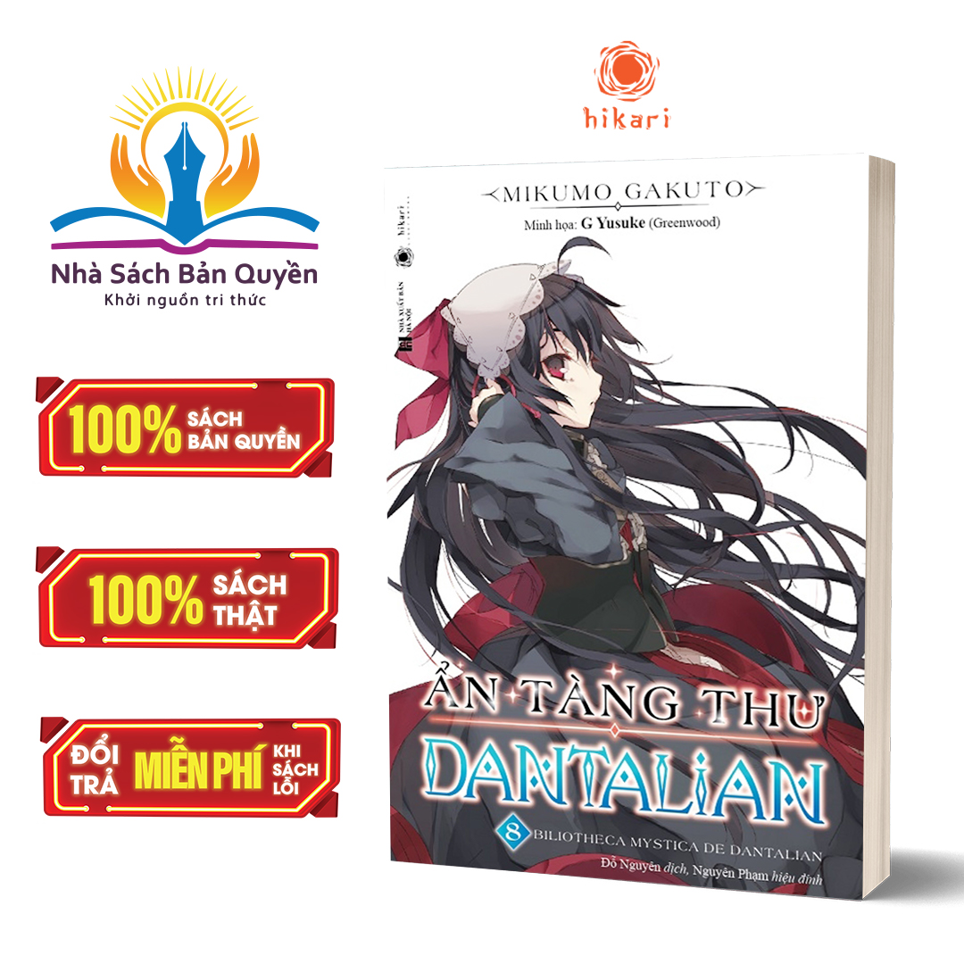 Sách - ẩn tàng thư dantalian - tập 8