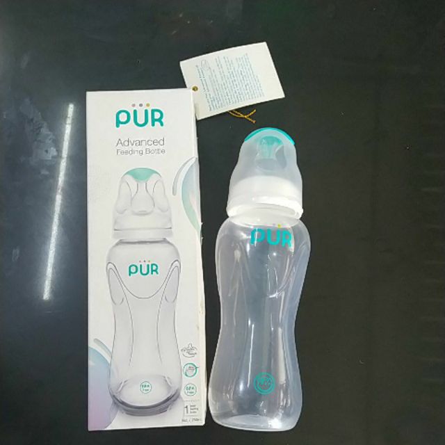 BÌNH SỮA CỔ THƯỜNG PUR ADVANCED 250ML