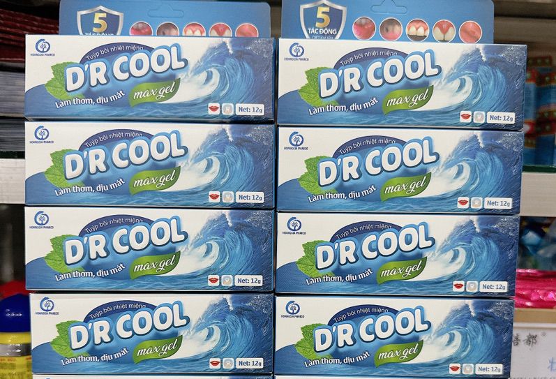 Tuýp bôi nhiệt miệng D'R COOl maxgel