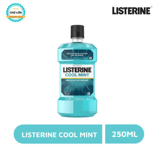 Nước Xúc Miệng Listerine Cool Mint Thái Lan 250ML