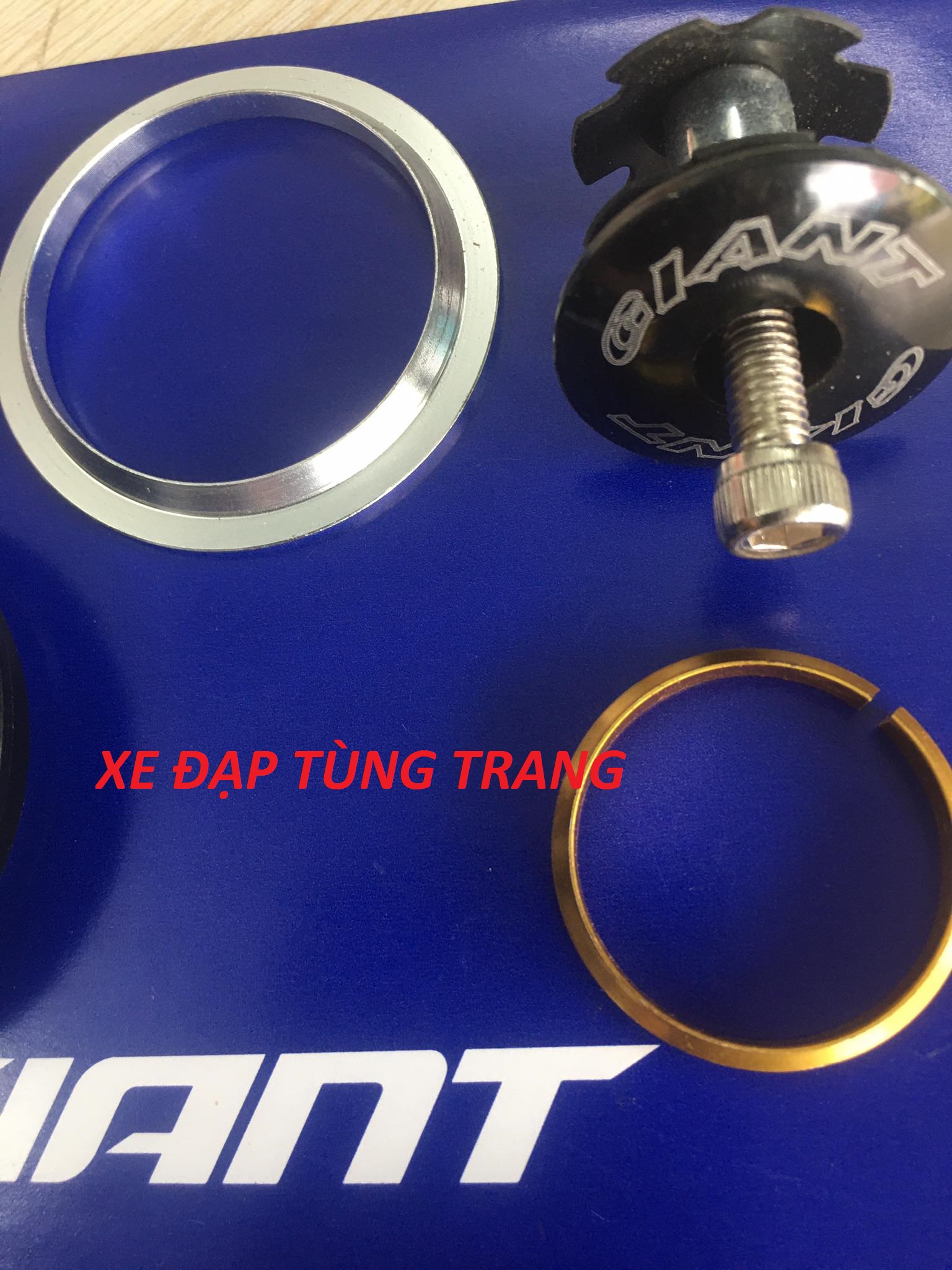 Bát chén xe đạp cổ thả Bạc Đạn GIANT 44mm/55mm .