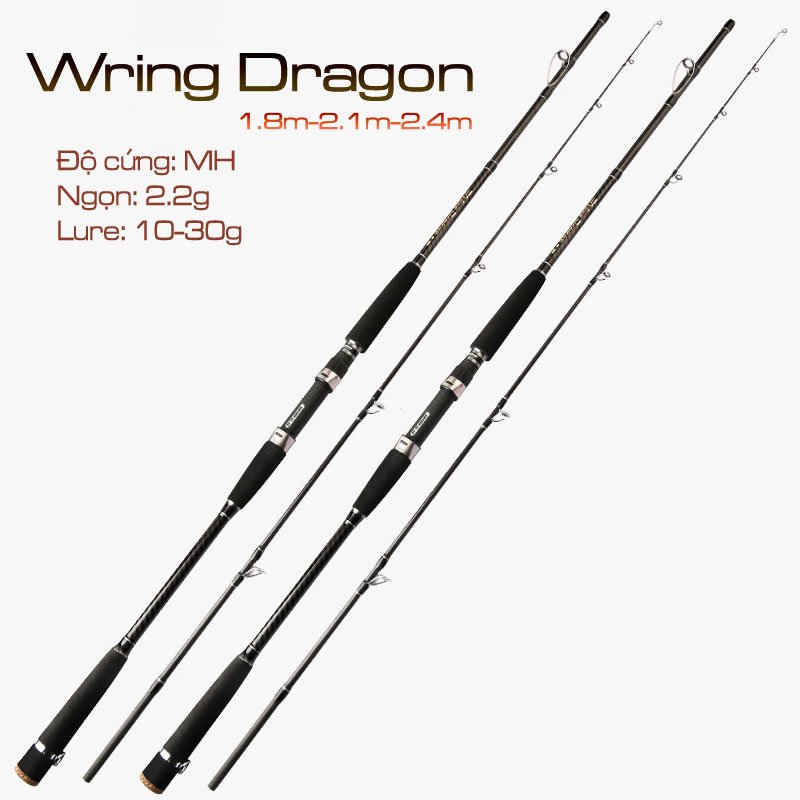 Cần Câu máy Wring Dragon - Carbon cao cấp - Siêu Bạo Lực.!!!
