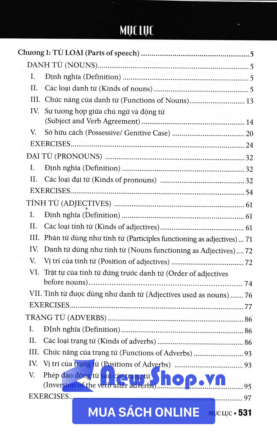 Giải thích ngữ pháp tiếng anh