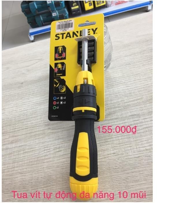 TUA VÍT ĐA NĂNG ĐẢO CHIỀU, 10 MŨI STANLEY STHT68010-8