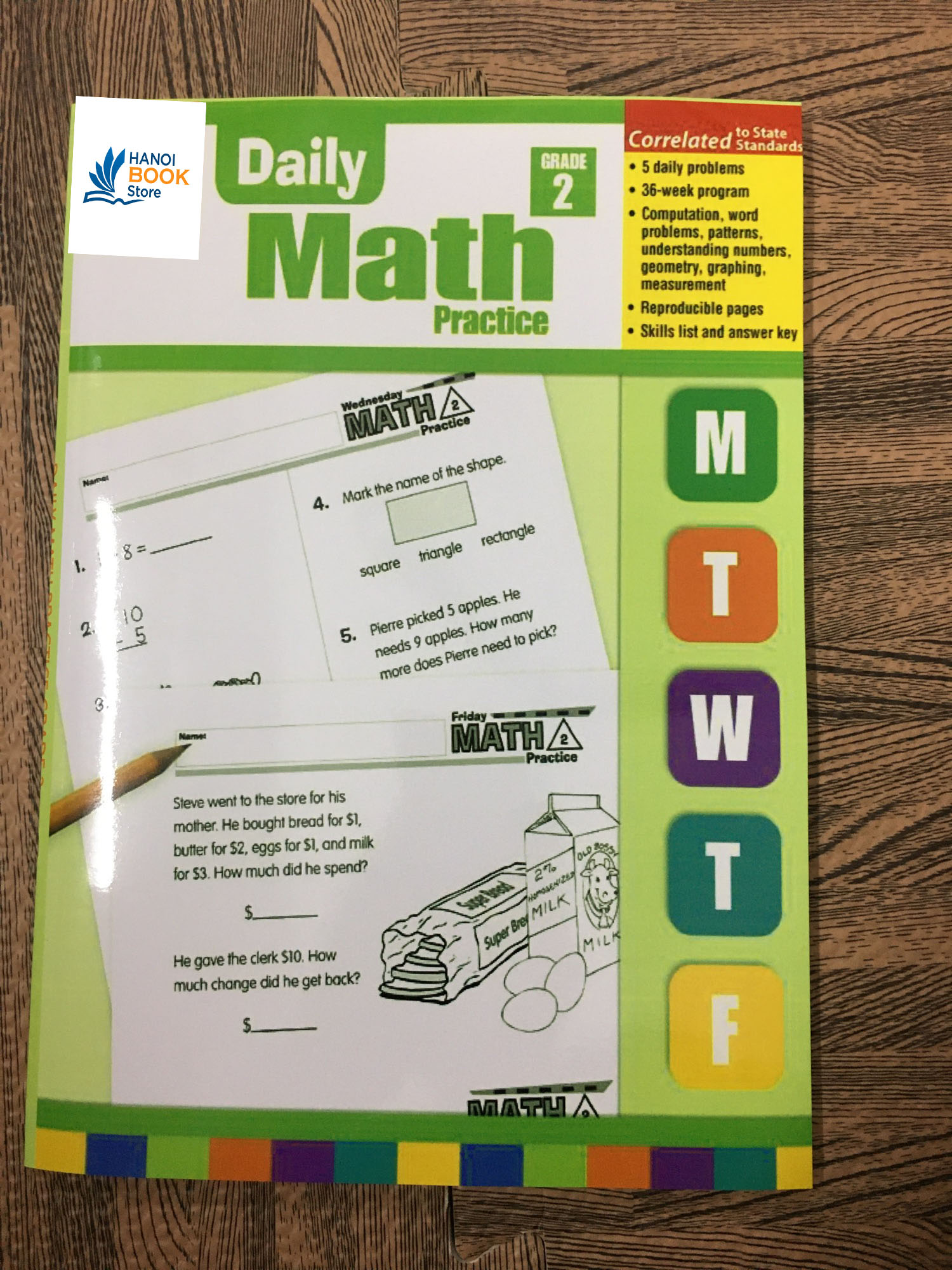 Daily Math Practice final 2 bộ đen trắng ( Sách đen trắng)