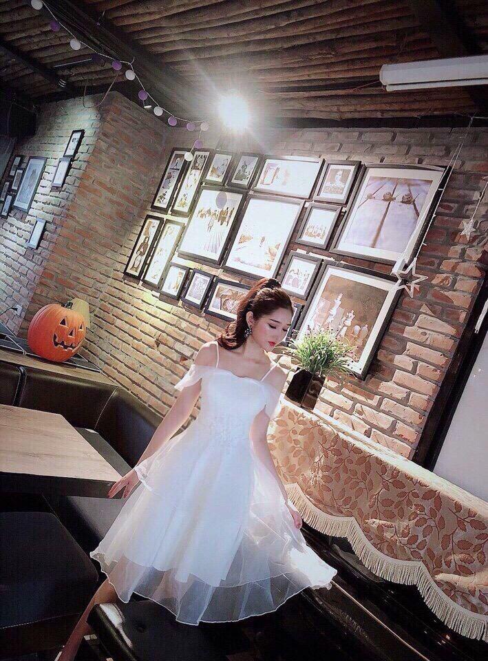 [HCM]Đầm Dự Tiệc Bông Eo Siêu Xinh