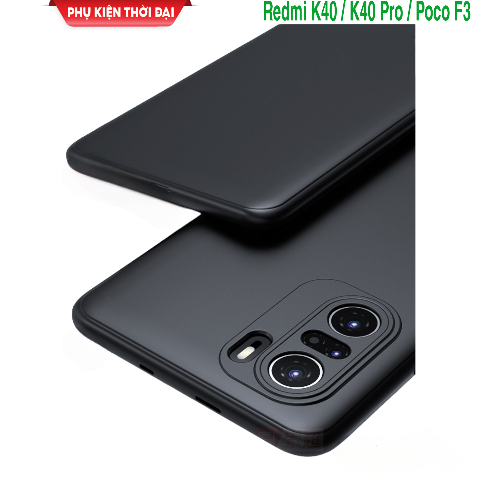 Ốp lưng redmi k40 / k40 pro / poco f3 dẻo màu siêu mỏng ôm khít máy bảo vệ toàn diện