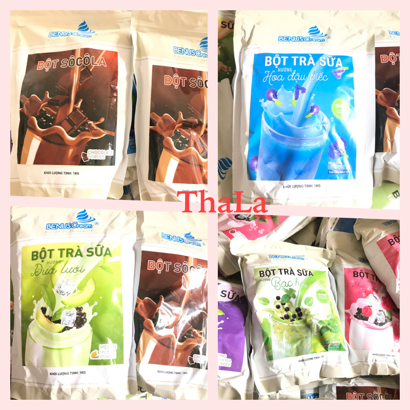 Bột Trà Sữa Sầu Riêng BENUS Cao Cấp