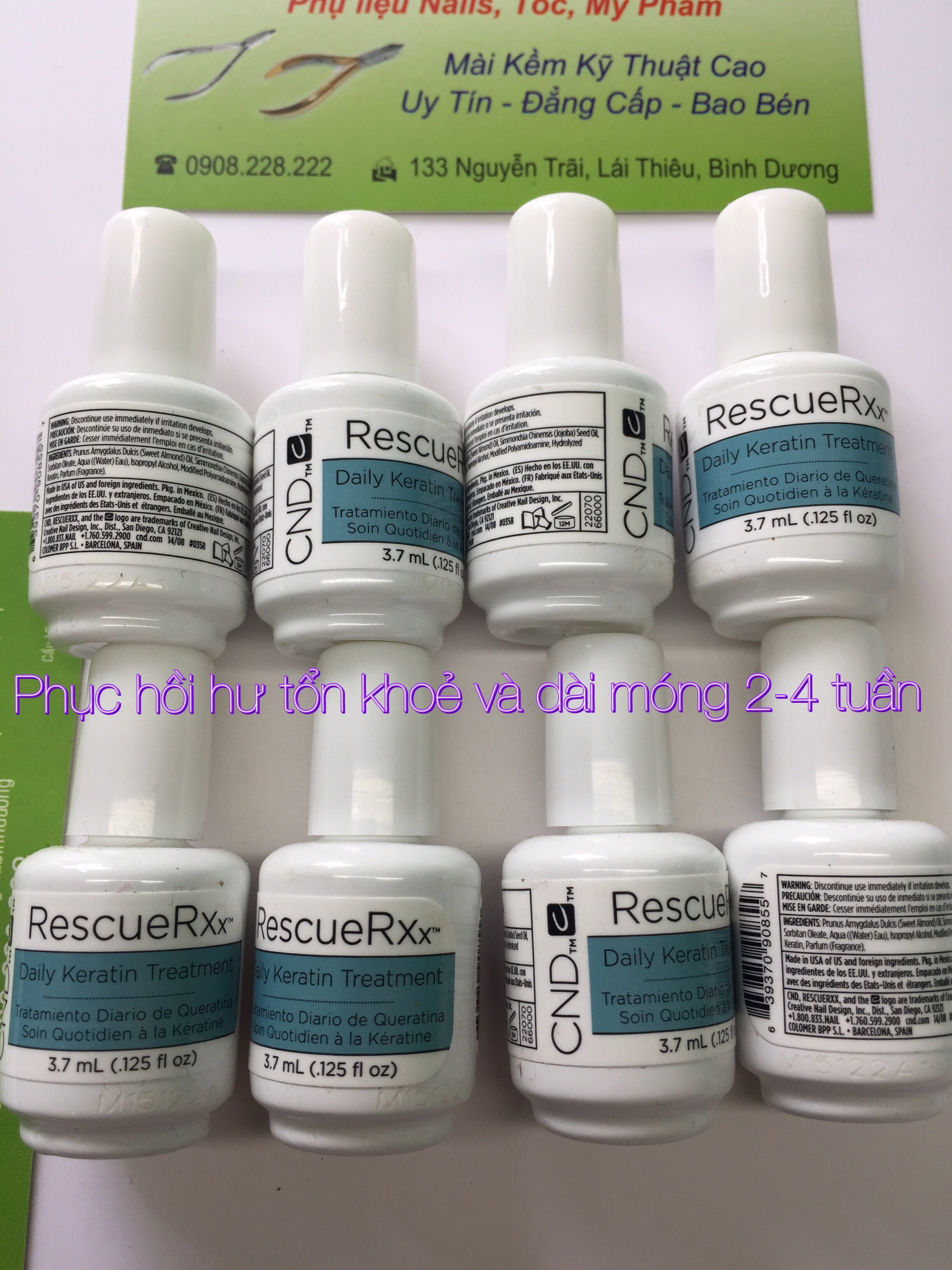 Phục hồi hư tổn móng CND
