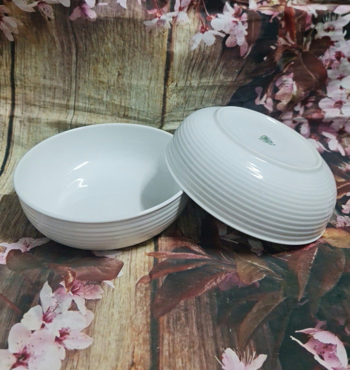 Tô sứ trắng Minh Long 22cm - tô sứ trắng minh long size lớn 22cm