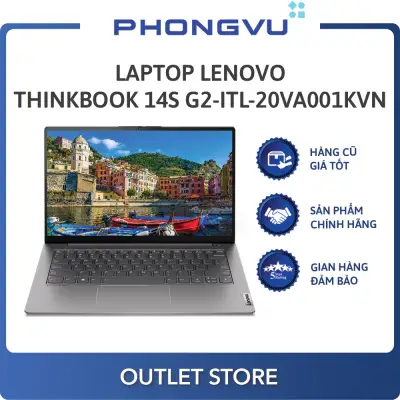 Laptop Lenovo ThinkBook 14s-G2-ITL-20VA001KVN (i5-1135G7) (Xám) - Laptop cũ