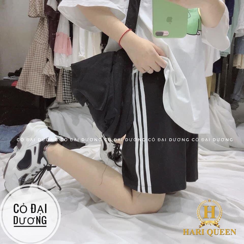Quần đùi nữ 3 sọc cá tính HARI0420