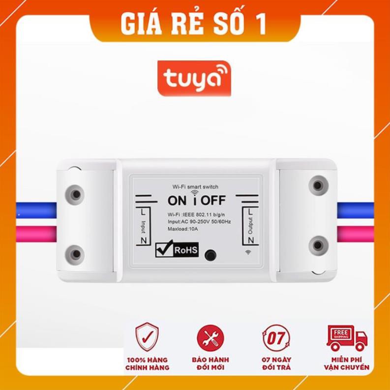 Công Tắc Wifi Tuya Basic - Điều Khiển Từ Xa Smarthome