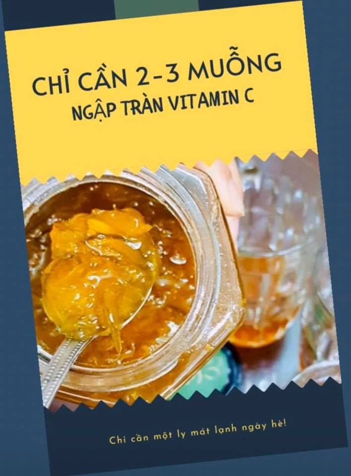 [COMBO - 2 Hủ] Atiso đỏ mật ong vị quế & Tắc mật ong đường phèn