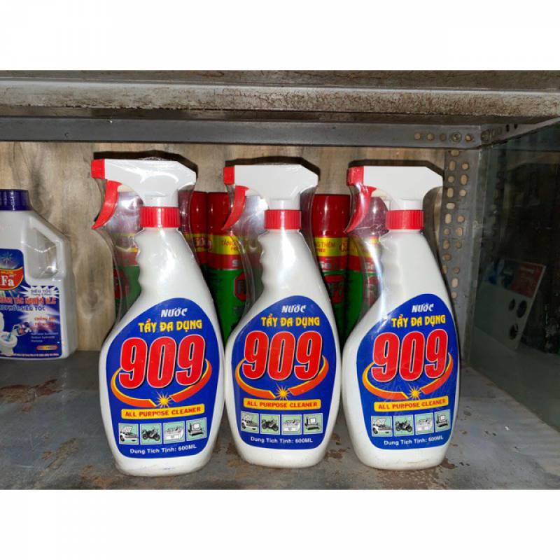 Nước tẩy rửa đa dụng 909 600ml, 850ml