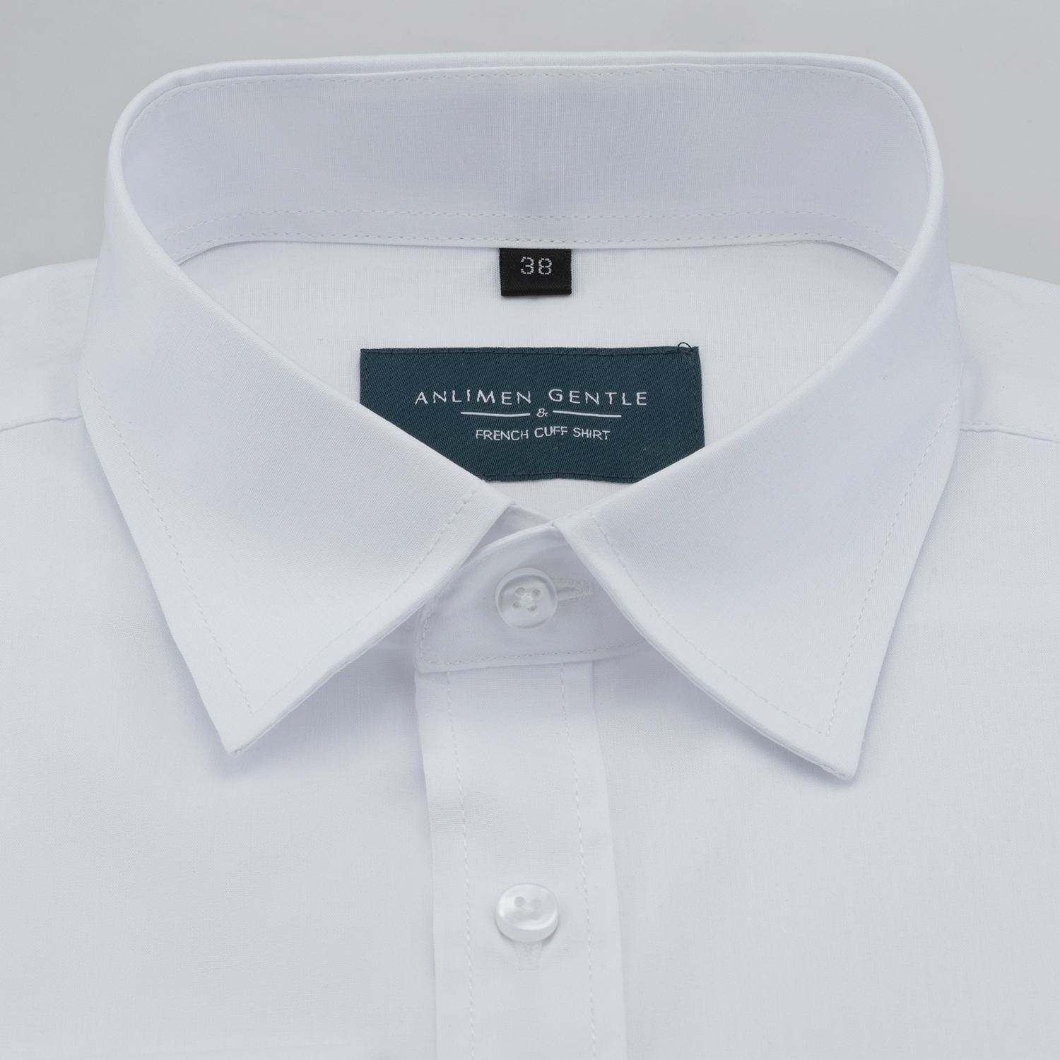 Áo sơ mi măng sét trắng Anlimen Cuff Shirt