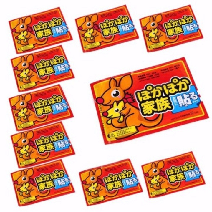 Combo 20 miếng dán giữ nhiệt sưởi ấm cơ thể