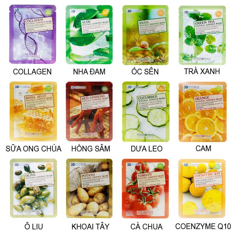Mặt Nạ 3D Hàn Quốc Gói 10 miếng
