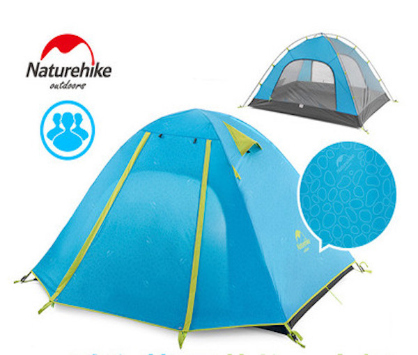 Lều cắm trại 3 người naturehike nh18z033-p