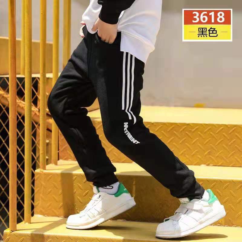 Quần Jogger 3 Line Phối Chữ Phong Cách Thể Thao MS009