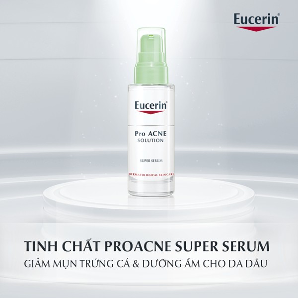[GIẢM 20K ĐƠN 399K] Eucerin Tinh Chất Giảm Mụn ProAcne Solution Super Serum 30ml-1