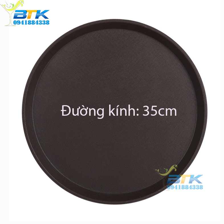 Khay bê đồ chống trượt, khay phục vụ size 35cm
