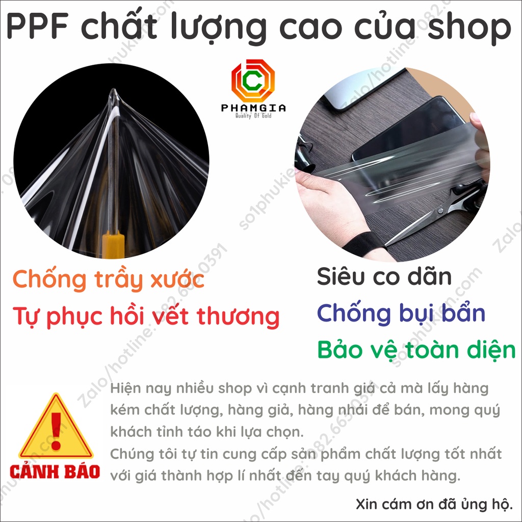 PPF chống nhìn trộm Samsung Note 20 Ultra siêu bền