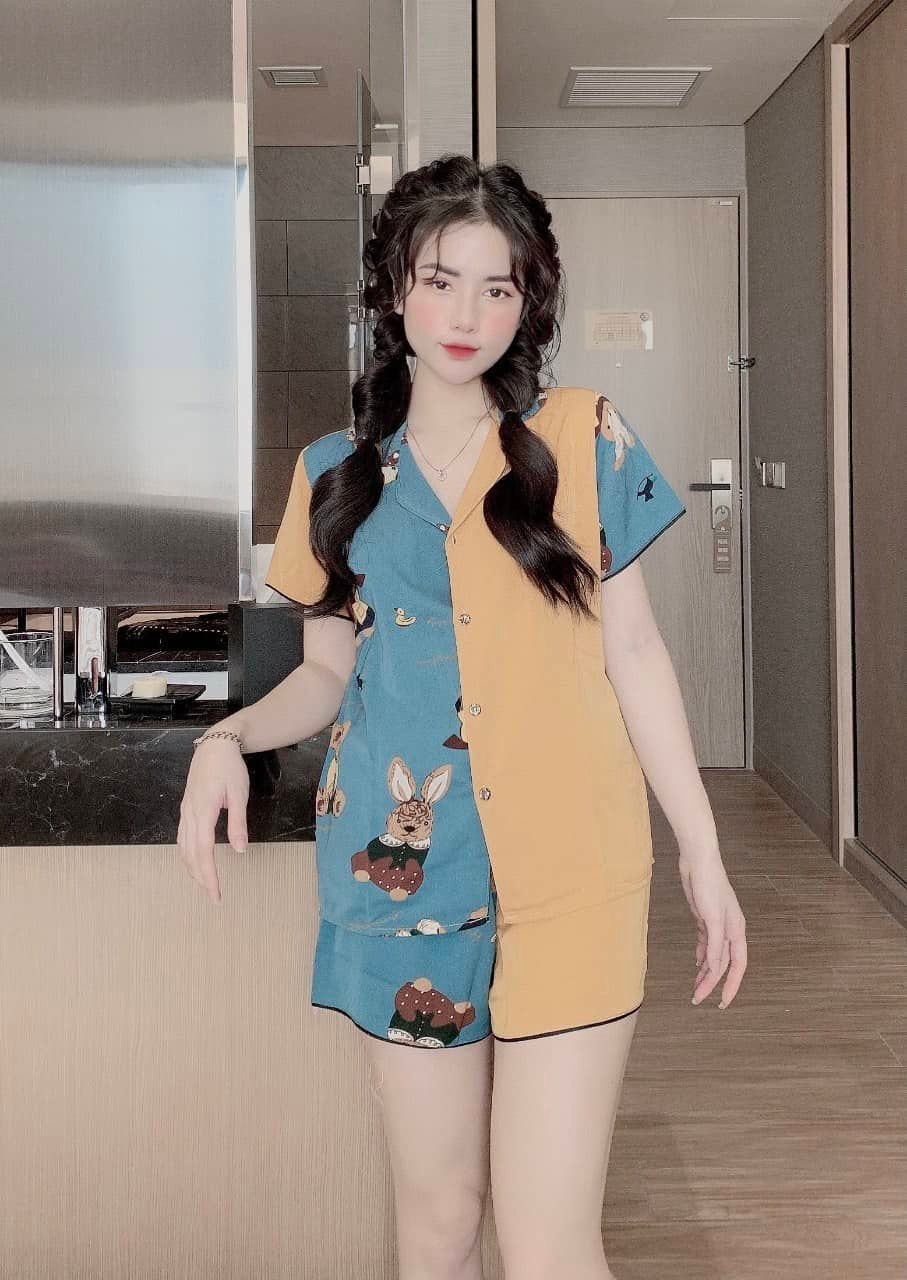 Bộ đùi mango mặc nhà siêu xinh
