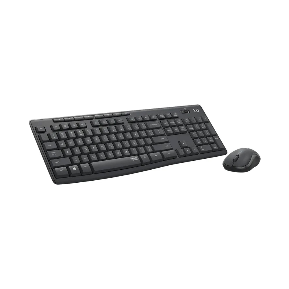 Bàn phím + Chuột không dây Logitech MK295 Silent (Đen) - Bảo hành 12 tháng