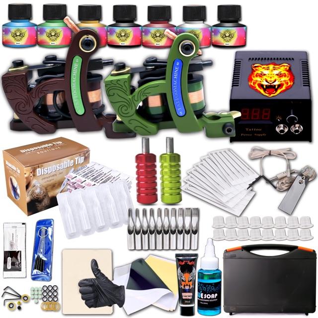 Bộ máy xăm hình tattoo 22 chi tiết 2 máy machine