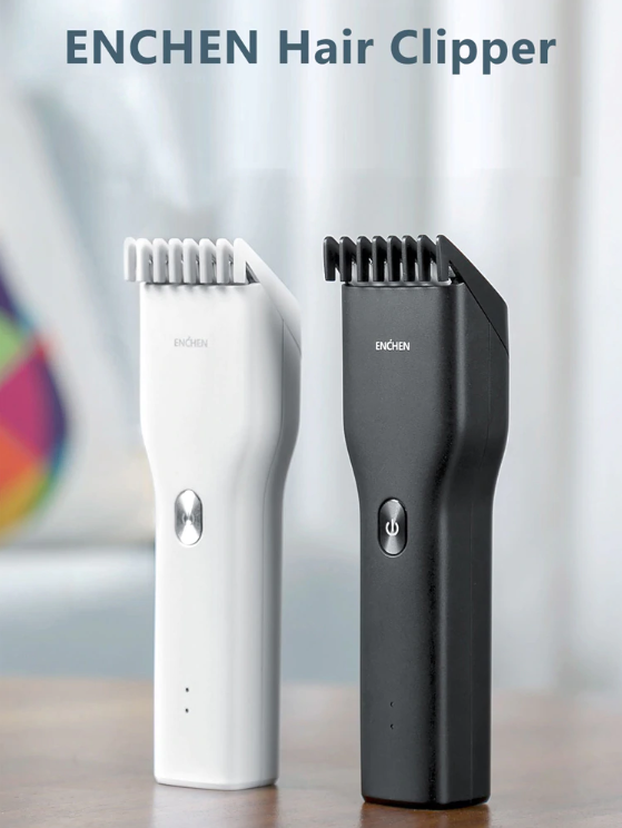 Tông đơ cắt tóc Enchen Boost - Tông đơ hớt tóc ,cữ cắt điều chỉnh được, an toàn cả cho em bé trẻ sơ sinh Ê Ẻ