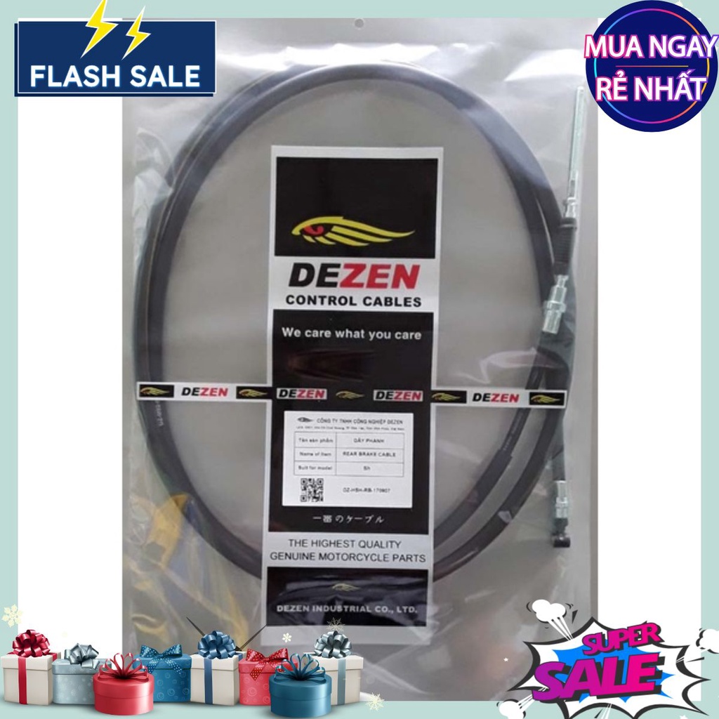 Dây Phanh Sau SH nhập Ý, Dylan, Ps, @ hãng Dezen ( thắng hậu xe máy honda)